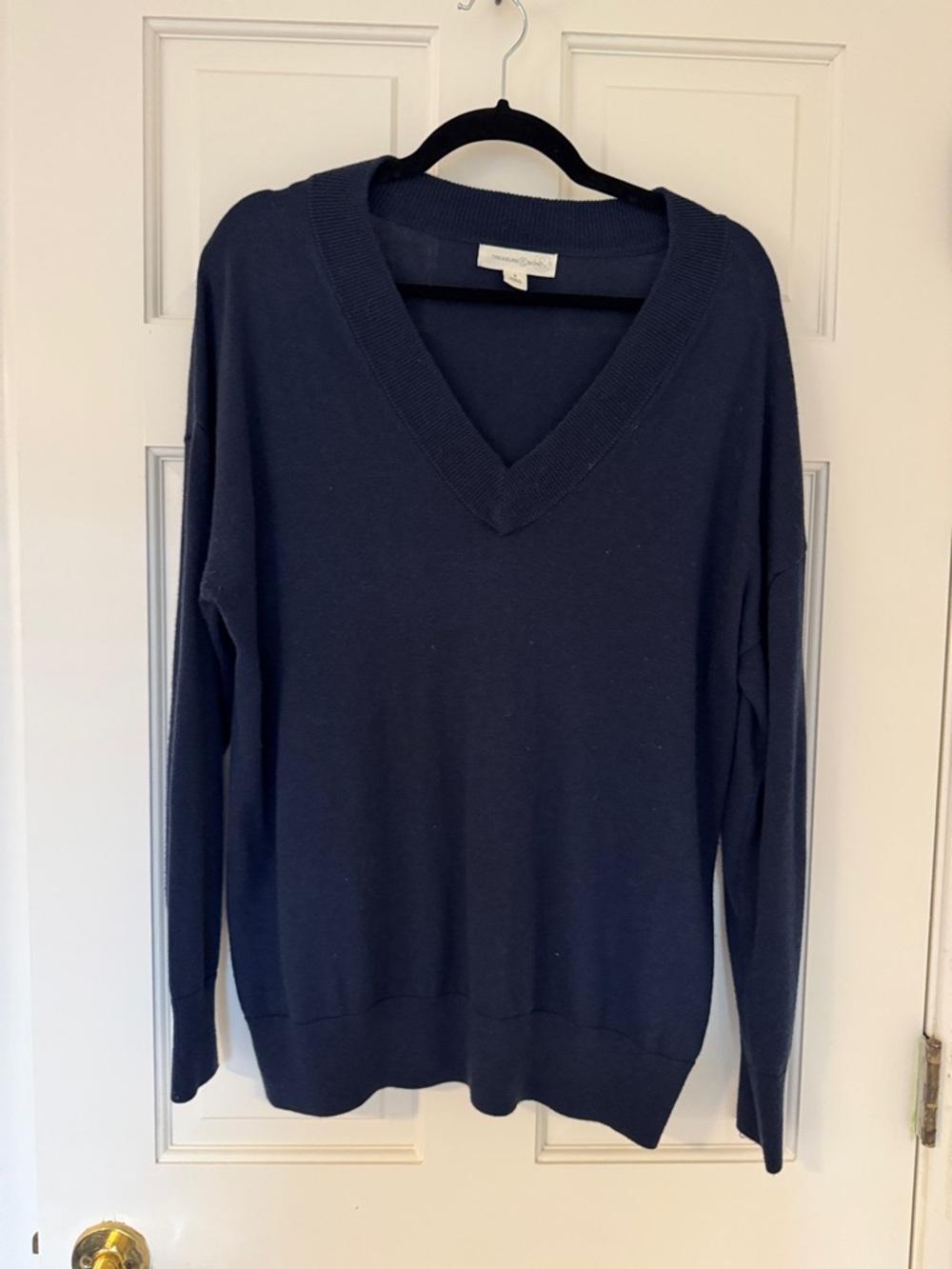 Treasure & Bond Dark Navy Knit Sweater